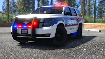 2015 Police Tahoe Marked - GTA 5 Police Car Mod