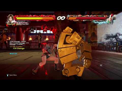 [Tekken7] Asuka Kazama 3x Wallbreak Death Combo