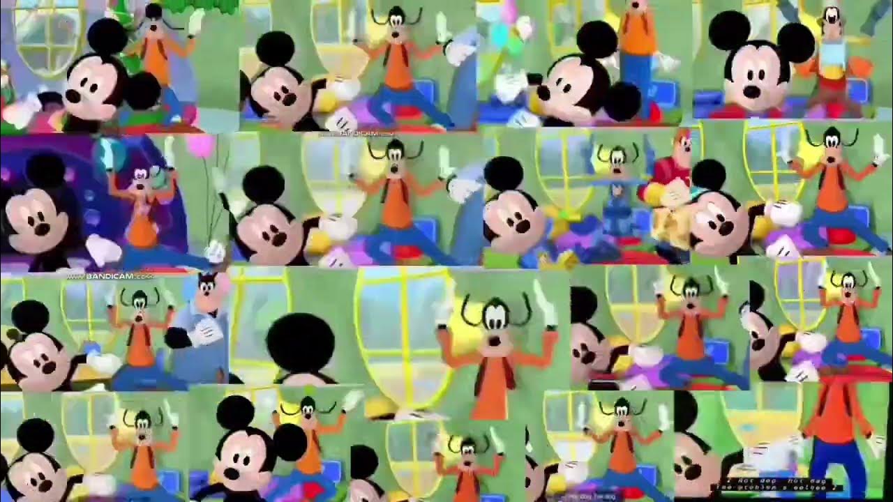 mickey-mouse-clubhouse-hot-dog-dance-mouskedance-variants-comparison