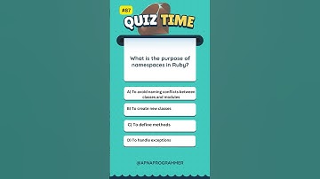 Quiz 87: Master Ruby Programming in 30 Seconds! #quiz #ruby #shorts #codingfacts