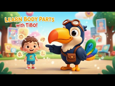 Learn ALL Parts of your Body! | Tibo the Toucan