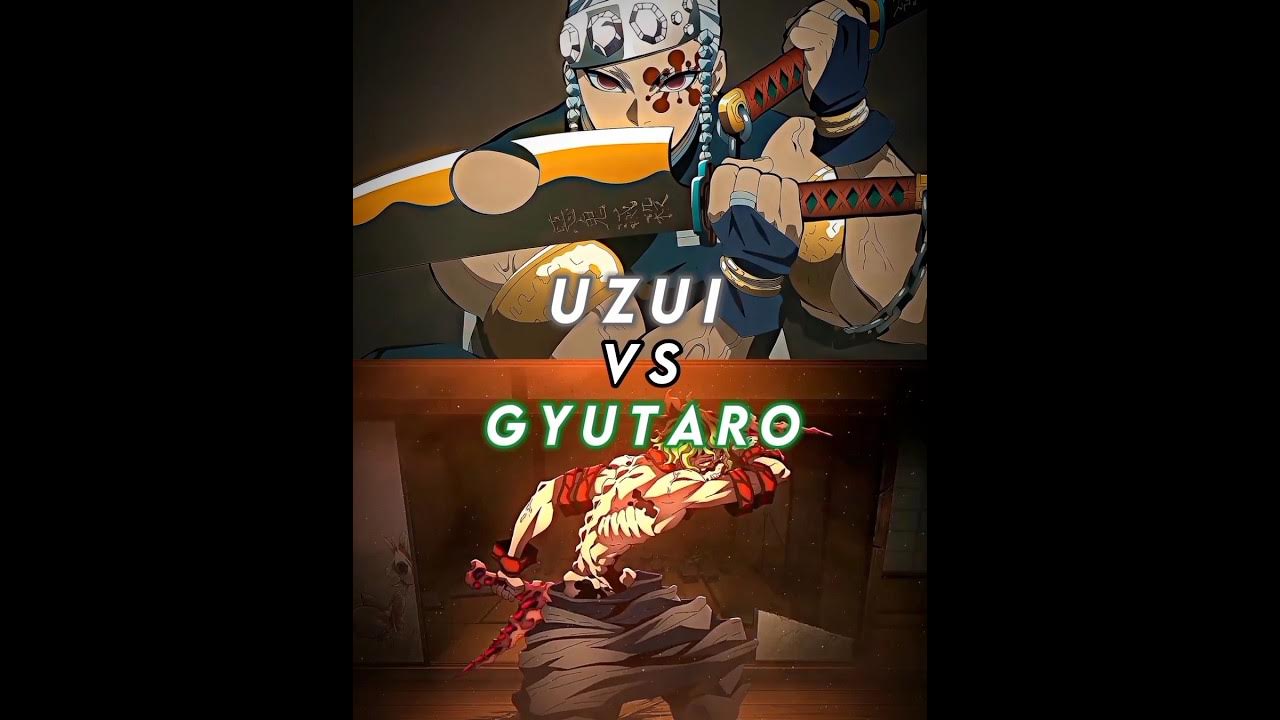 Uzui vs Gyutaro #demonslayer #kimetsunoyaiba #whoisstrongest #vs #debateedit #shorts #animeedit