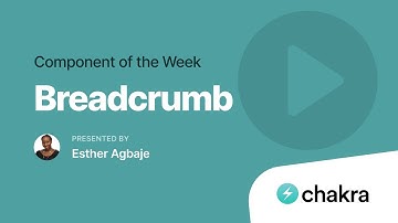 Breadcrumb (Component of the Week)