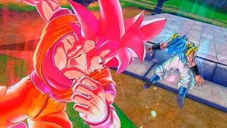 CUSTOM SUPER SAIYAN GOD GOKU HAS KAIOKEN TRANSFORMATION!  Dragon Ball Xenoverse 2 DLC 14