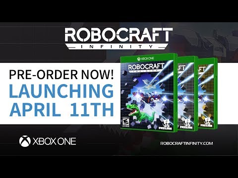 Robocraft Infinity Release Date Announcement Trailer