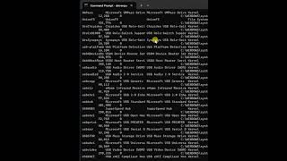 CMD Hacks | Get Complete Driver List Instantly 🚀 | | CMD Command for Advanced Users