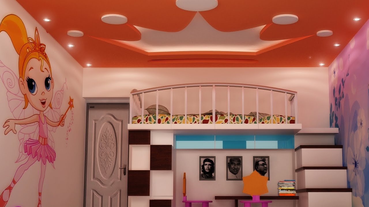 Ceiling Designs For Children Bedroom Top False ceiling Designs kids