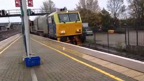MPV RHTT passing through Ashford International