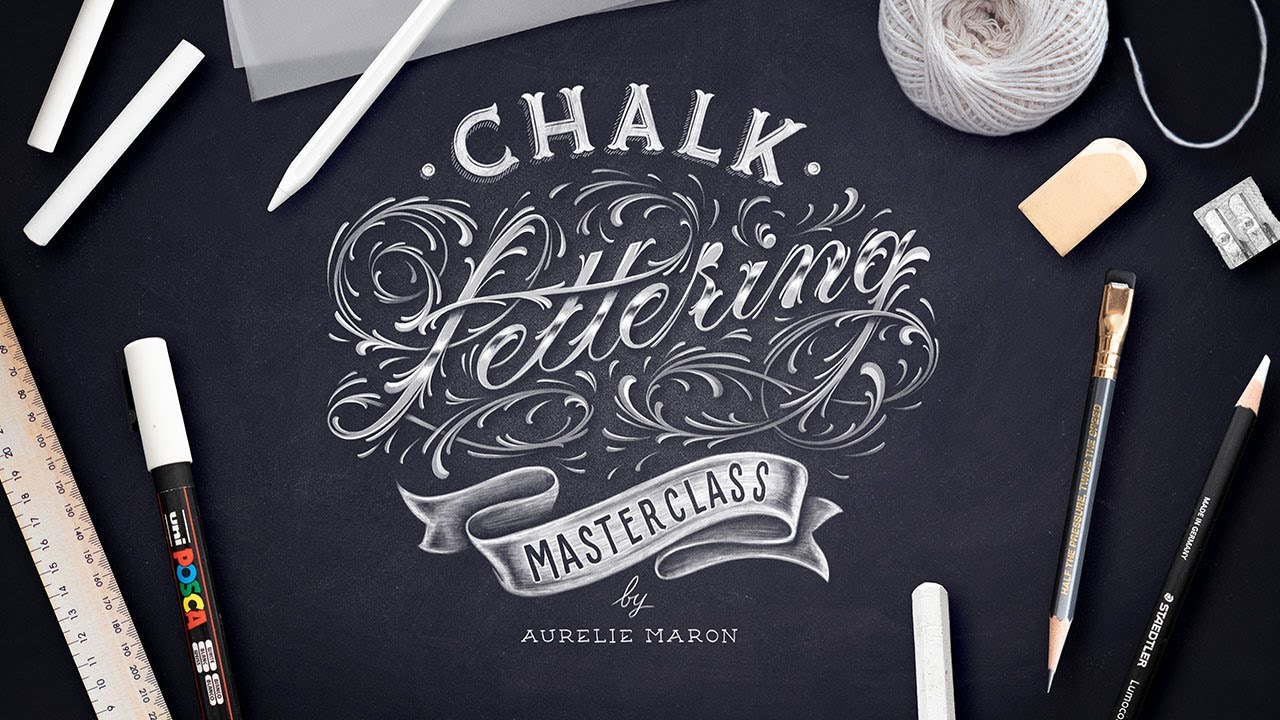 Chalk Lettering Masterclass | Online Course Available 🤍