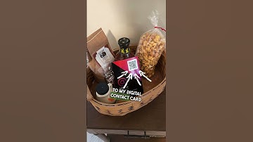 Welcome basket/gift basket for Airbnb guests.