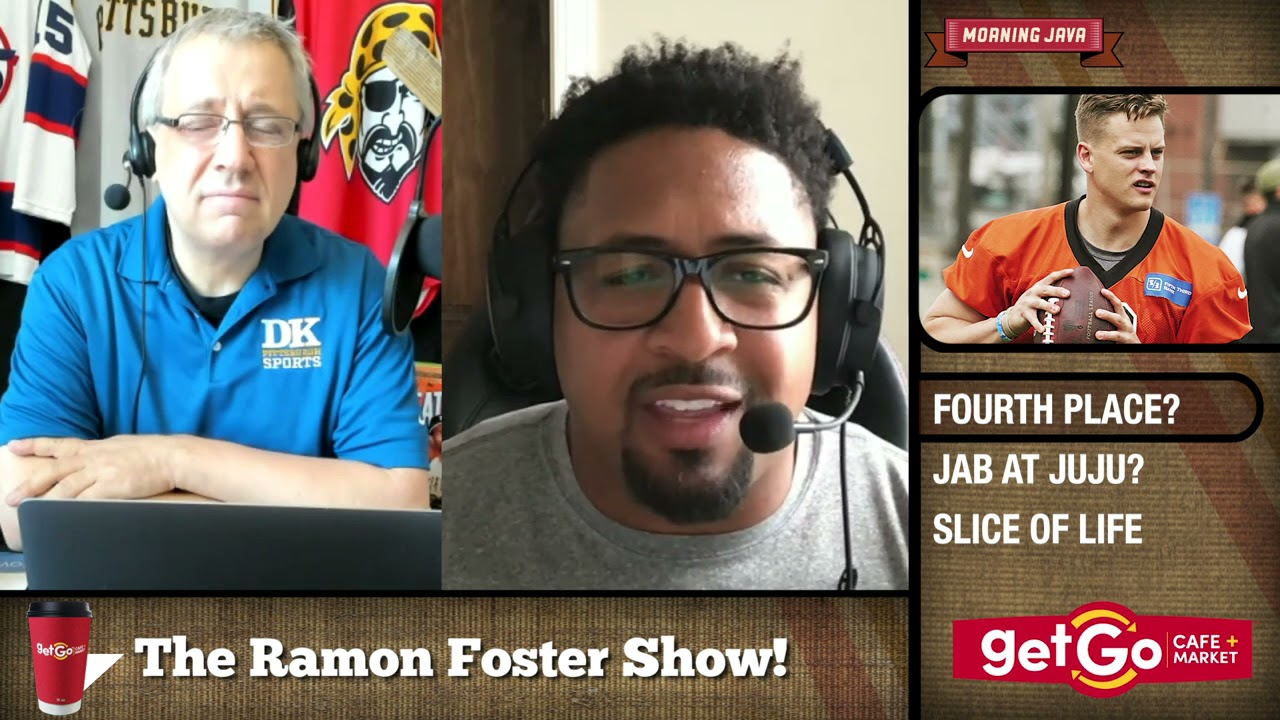 The Ramon Foster Steelers Show: Was Villanueva dissing JuJu? Will Ben really go under center?