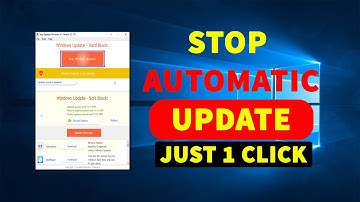 stop windows 10 update permanently || just 1 click