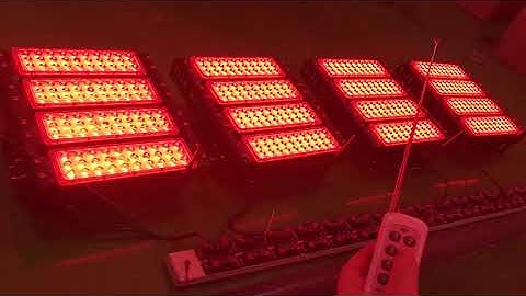 Colour Changing Outdoor Lights | 200W RGB LED Flood Light DMX