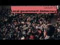 Lecture 10 - Local government democracy (POLI337 Week 11)