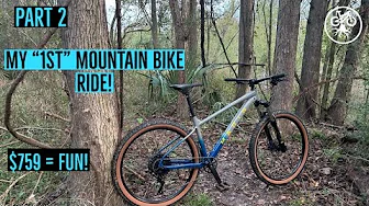My 1st MTB Ride On My New Beginner Mountain Bike! | Part 2: Beginner's Guide to Mountain Biking