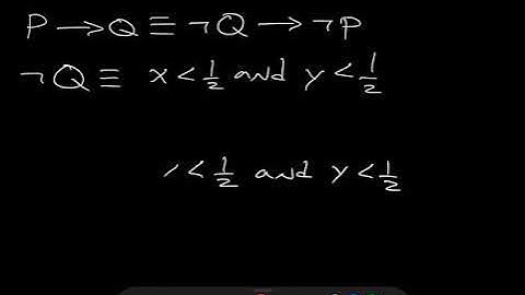 Contrapositive Proof Example 1