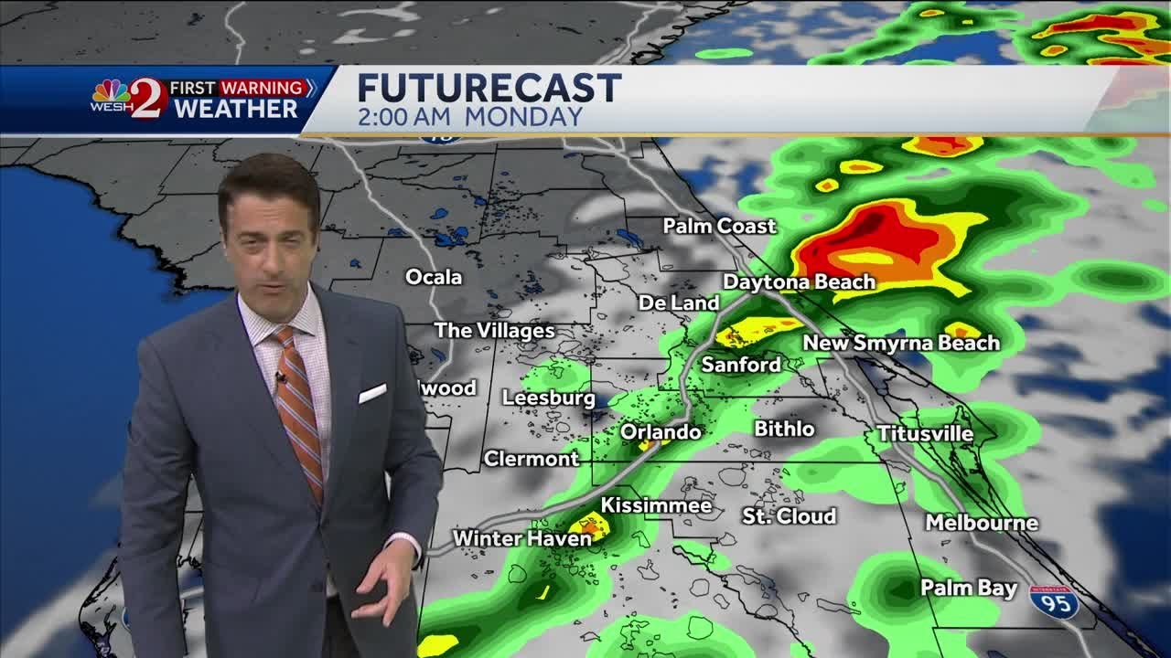 A hot weekend with the risk for Sunday strong to severe storms across ...