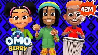 🇿🇦 🇬🇭 🇳🇬 🇿🇦 Let's Celebrate AFRICA DAY | OmoBerry | Nursery Rhymes + Children's Songs