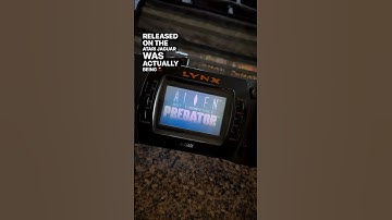 Atari Lynx Officially Had Alien vs Predator First?!