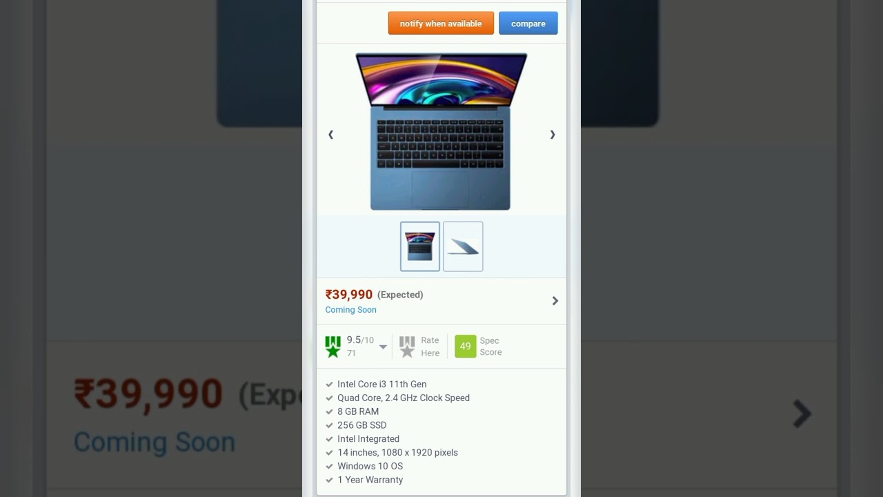 Realme book slim price leaked
