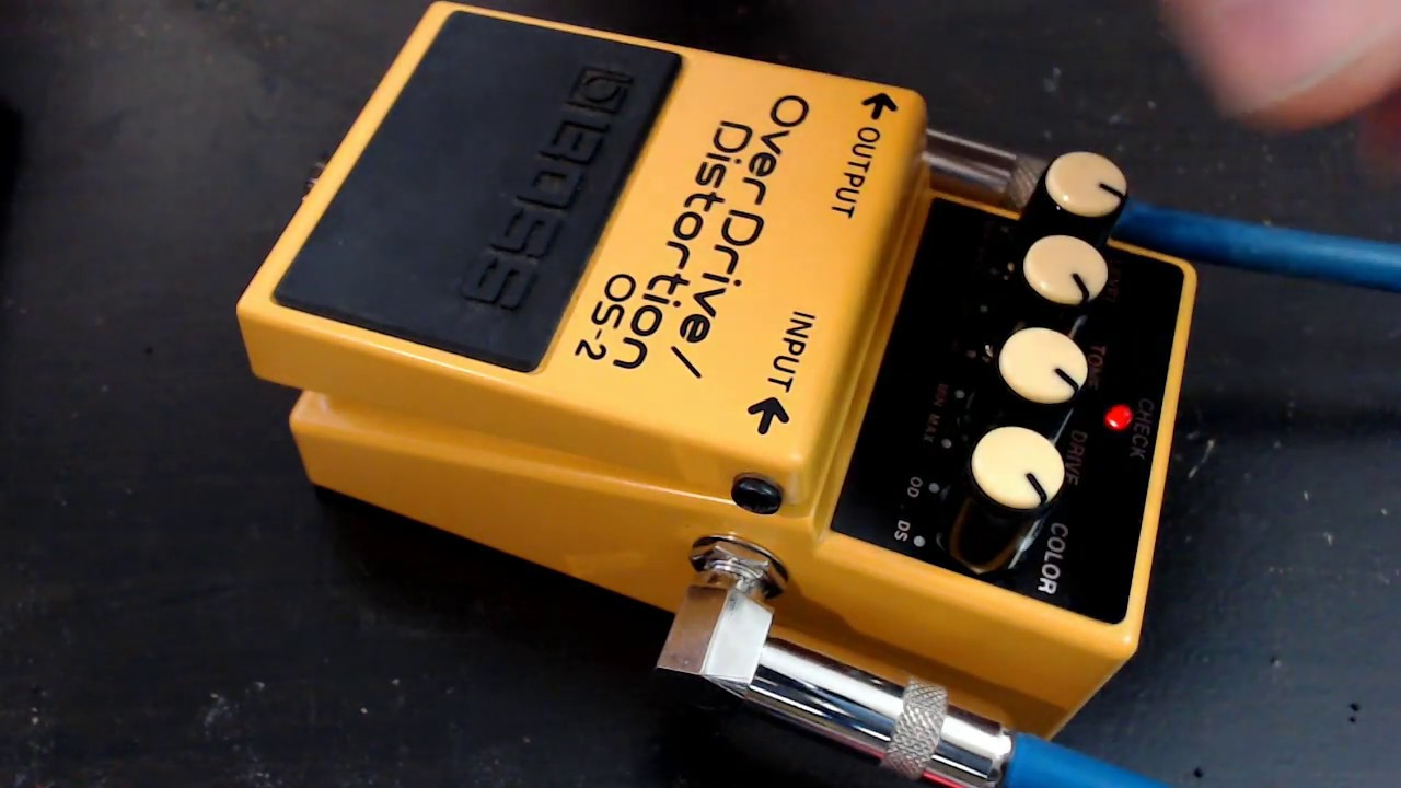 BOSS OS2 Overdrive/Distortion Pedal Review YouTube
