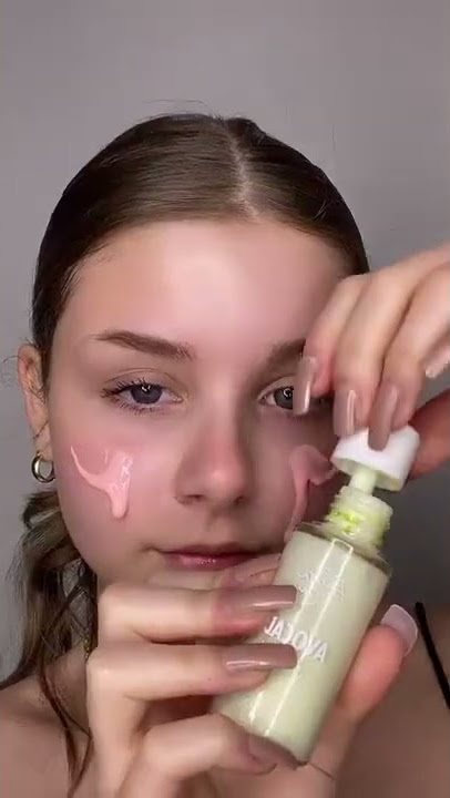 avocado and strawberry moisturiser 🍓🥑skincare skincareasmr asmr skincareroutine