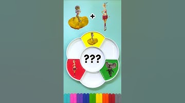 Zootopia Color Mixing - Guess the Final Color #colormix #shorts #colormixing #thepopsky #colors #yt