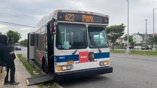 MTA Bus || Q22 & QM17 Bus Action at Seagirt Blvd & B.30th Street Pt 4