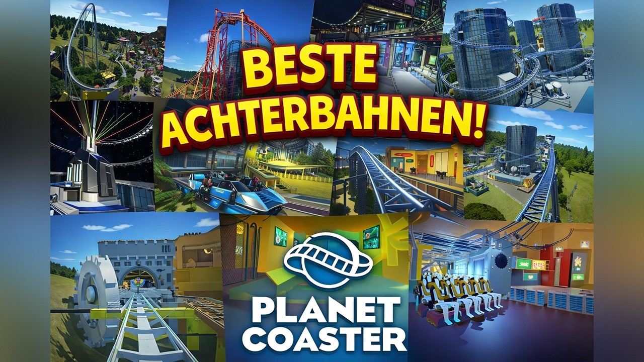 Beste Achterbahnen - 400h Planet Coaster Park