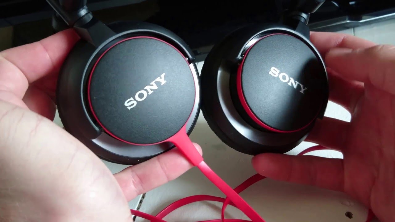Sony MDR-V55 DJ - Unboxing - YouTube