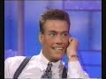 Jean-Claude Van Damme on the Arsenio Hall Show | Double Impact [1991]