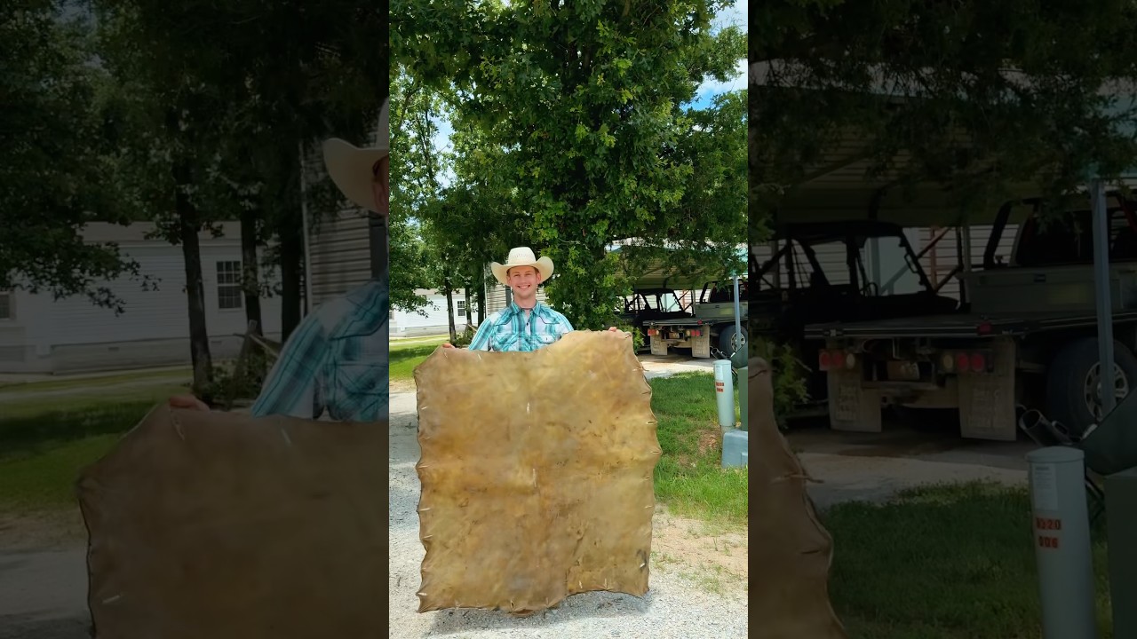 Давайте сделаем веревки из сыромятной кожи! 