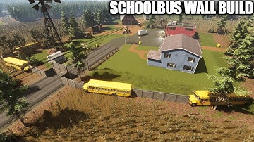 Building a Wall With School Buses…