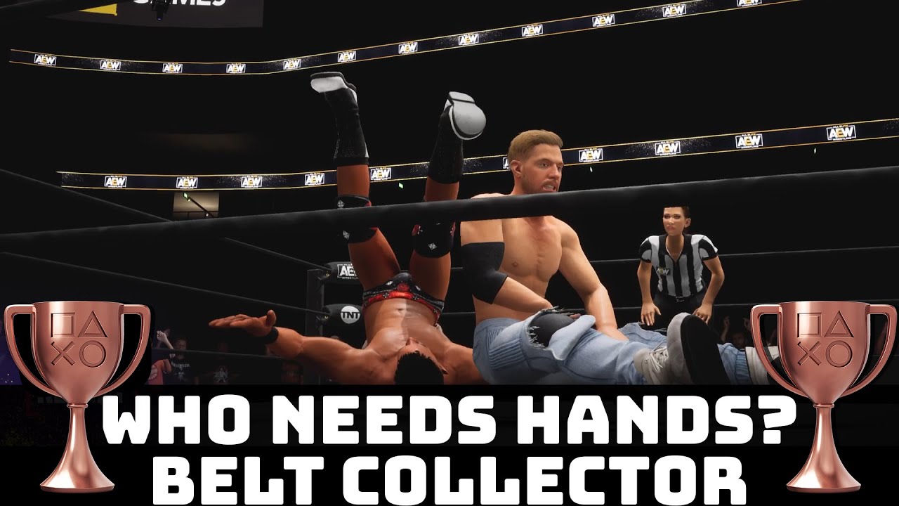 AEW Fight Forever (PS5) - Who Needs Hands? + Belt Collector