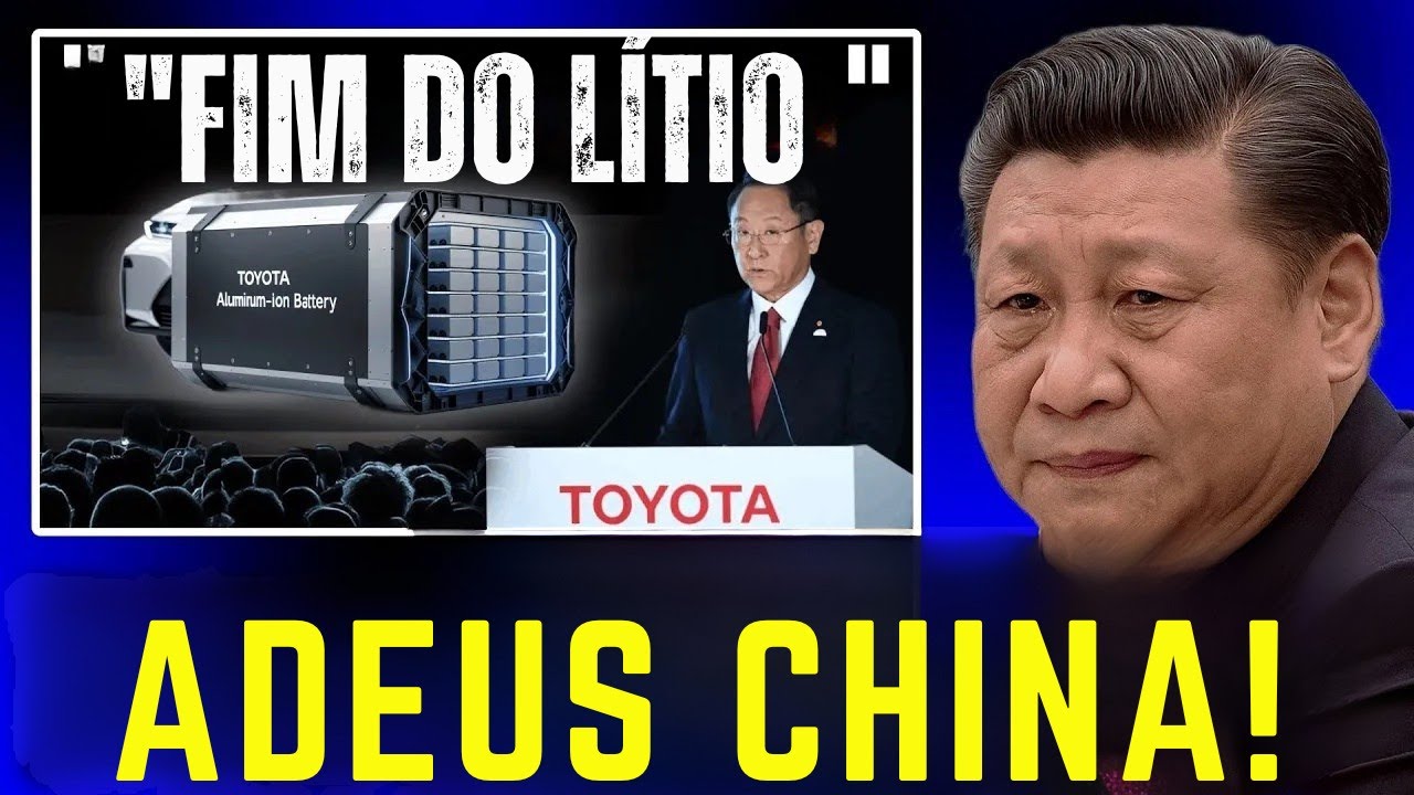 O CEO da Toyota acaba de lançar uma bateria de íon de alumínio com autonomia de 1.600 km e !