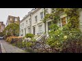 Autumn London Walk 🍂 Very Expensive Kensington Streets 🍁 4K Binaural