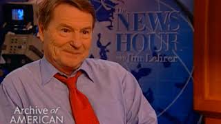 Jim Lehrer on joining KERA television in Dallas as a broadcast journalist
