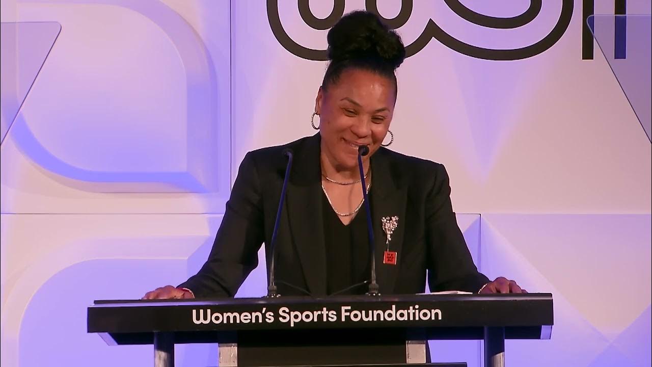 2022 Billie Jean King Leadership Award Dawn Staley Speech YouTube