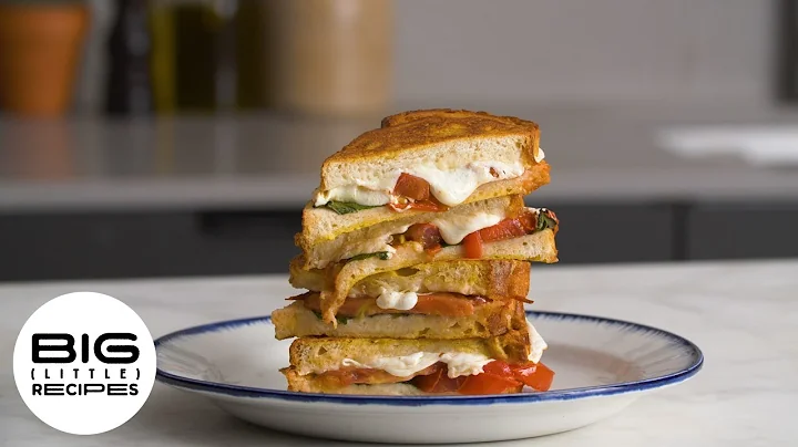 How to Make a Caprese en Carrozza I Big Little Rec...