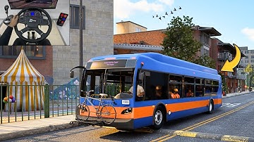 Bus Bound - New Most Realistic Bus Simulator 2025 | Steering Wheel Gameplay