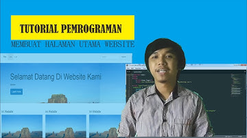 Tutorial Pemrograman Membuat Halaman Utama Website