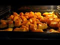 Тыква с сахаром в духовке.Быстро и вкусно!