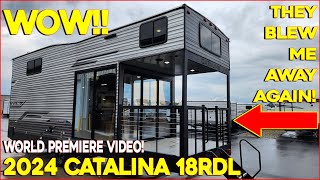 This RV / Tiny Home is Amazing! 2024 Catalina 18RDL Destination Trailer at Couchs RV Nation by AllaboutRVs 1,920 views 9 days ago 14 minutes, 50 seconds