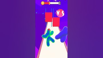 Noob vs Pro in blob runner 3d fun gameplay Walkthrough (Round 3) #shorts