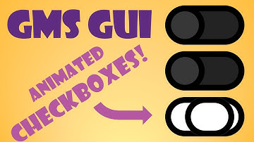 Animated Drag GUI Checkbox and Radio Buttons