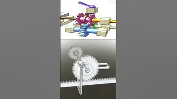 Mechanical principal mechanism||mechanical mechanism #3d #cad #engineering #animation #shorts