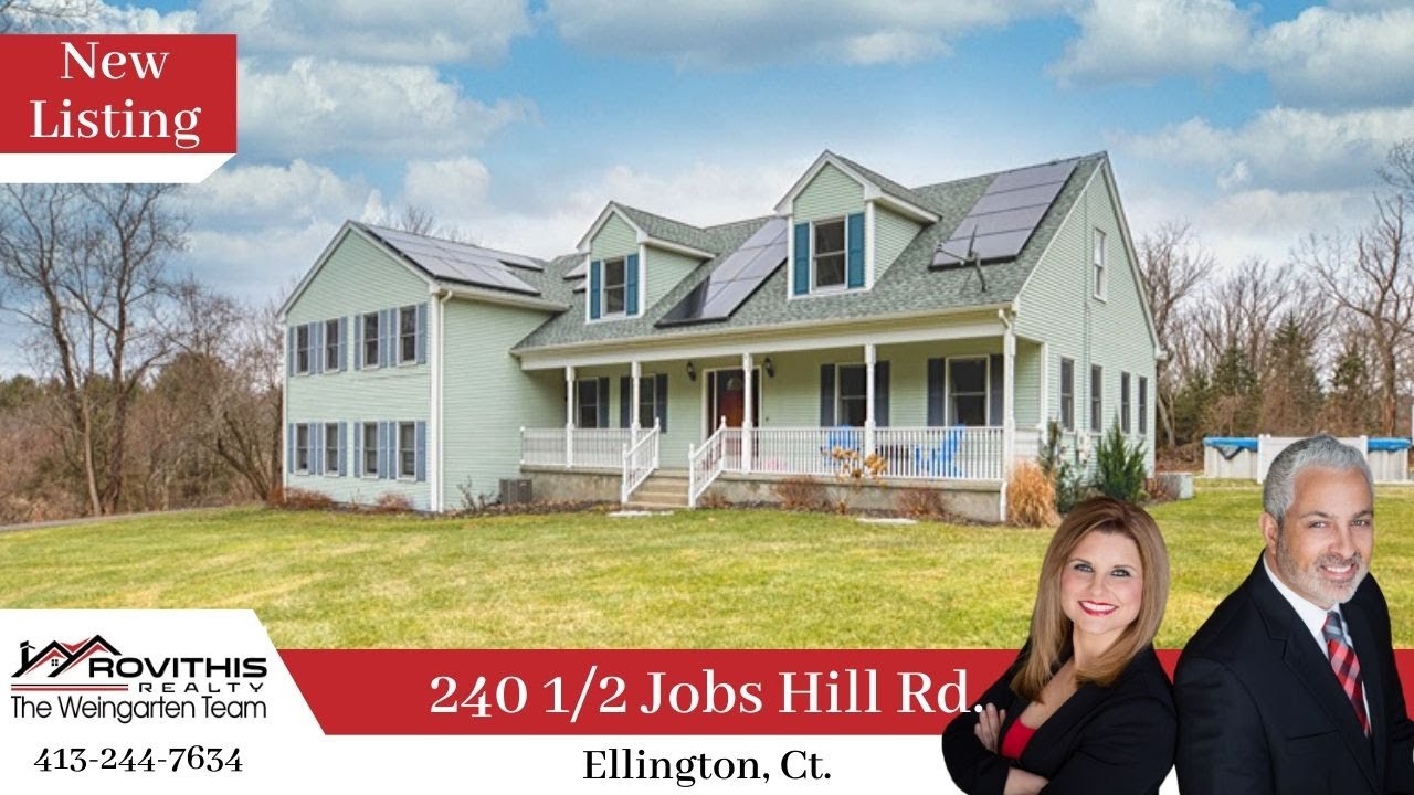 240 1/2 Jobs Hill Rd. Ellington 06029 YouTube