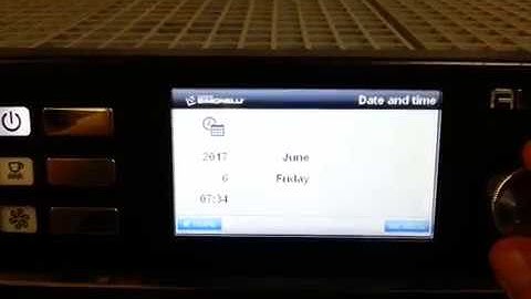 Aurelia II T3 - setting clock and date problem