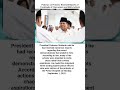Prabowo on Protests: Received Reports of Truckloads of Firecrackers and Mafia Actions