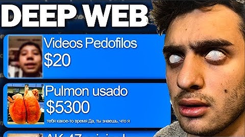 Entré a la DARK NET “el sitio más ENFERMO de INTERNET”